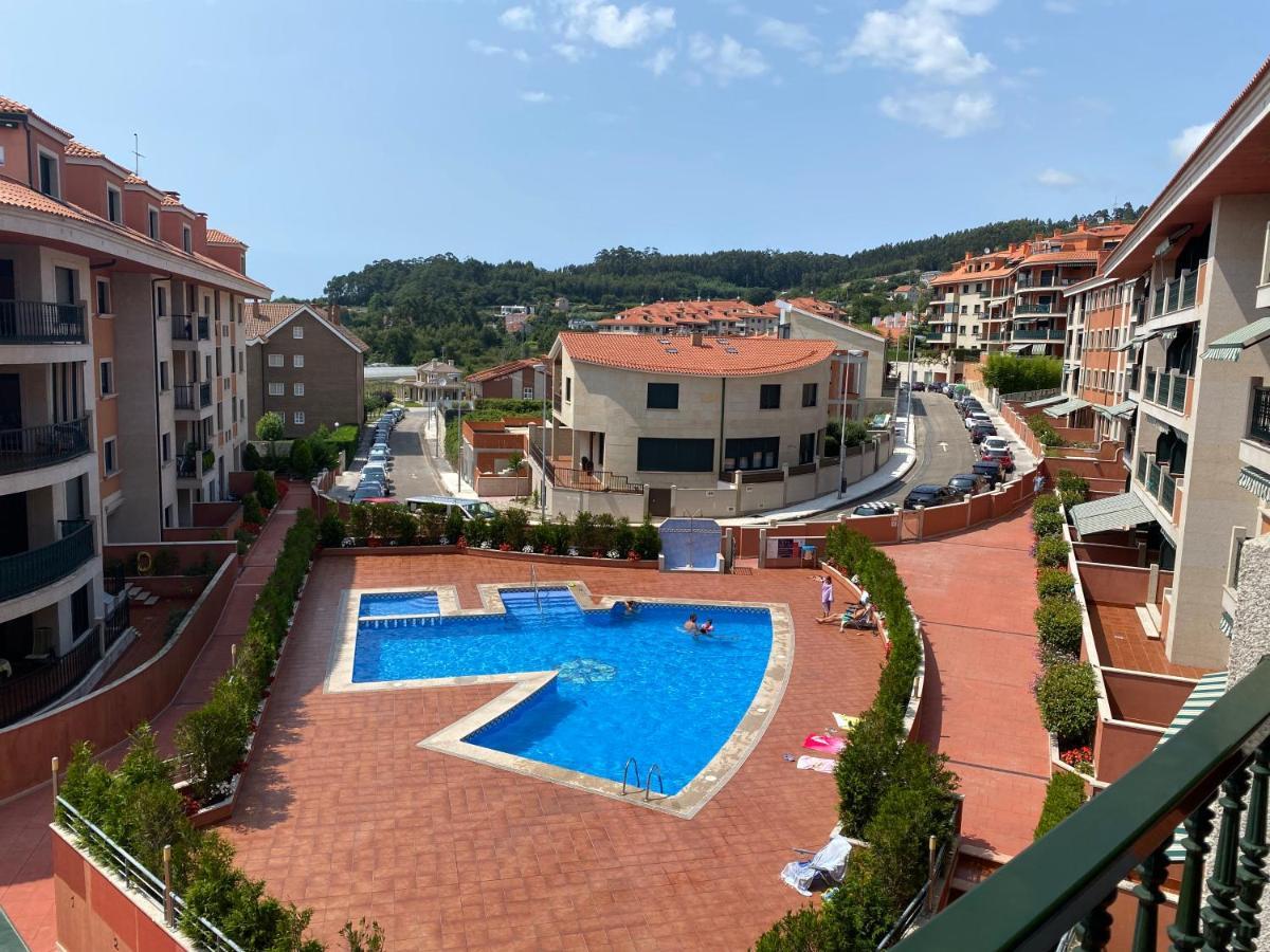 Апартаменты Apartamento Con Vistas Al Mar, Piscina Y Parking Санхенхо Экстерьер фото